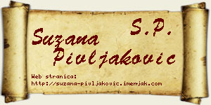 Suzana Pivljaković vizit kartica